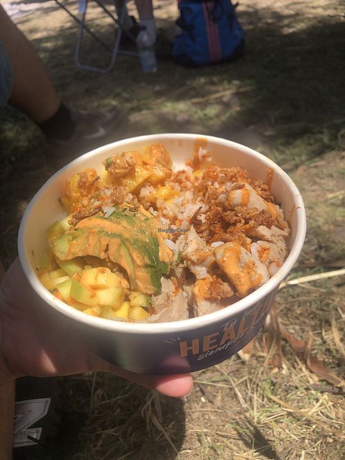 Poke no pollo  at Healthy Poke in Sabadell