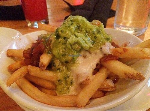 vegan chili cheese fries at Mohawk Bend in Los Angeles