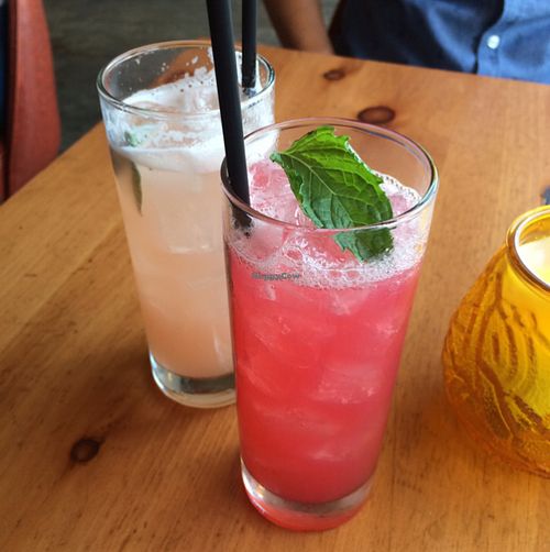 cheers!  at Mohawk Bend in Los Angeles