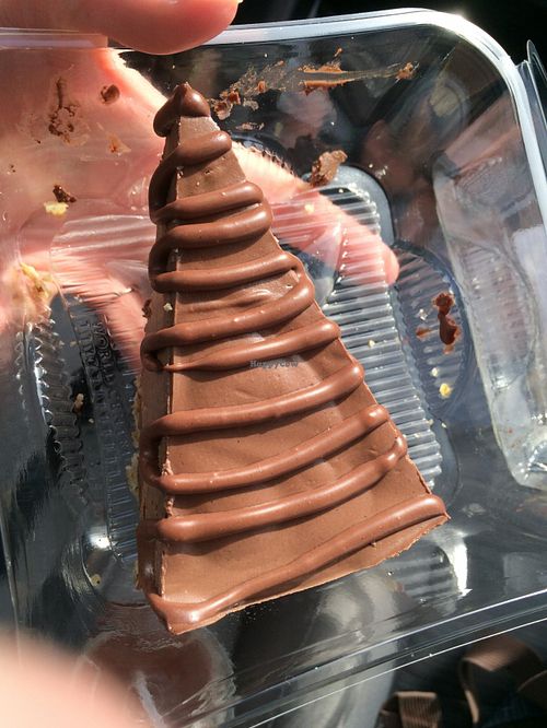 The best pie ever! Cacao hazelnut torte.  at Maui Kombucha in Haiku