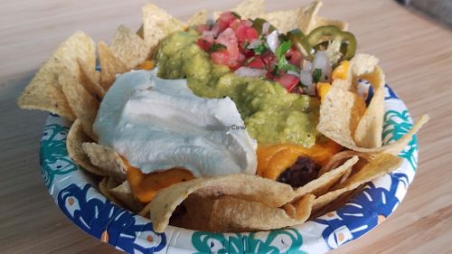 Nachos at Maui Kombucha in Haiku