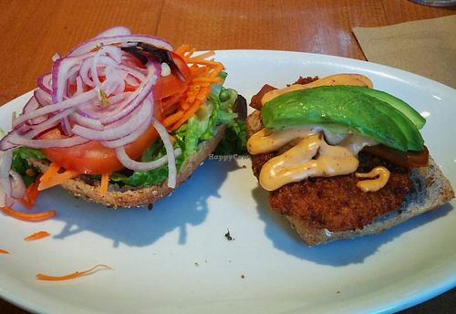 Crispy Chicken, Bacon, and EVO Club at Native Foods - Wicker Park in Chicago