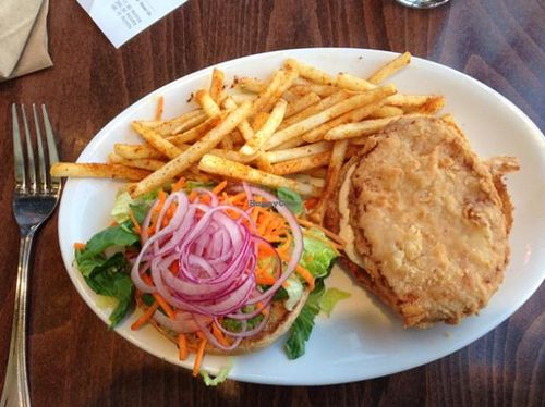 Chicken Run Ranch Burger at Native Foods - Wicker Park in Chicago