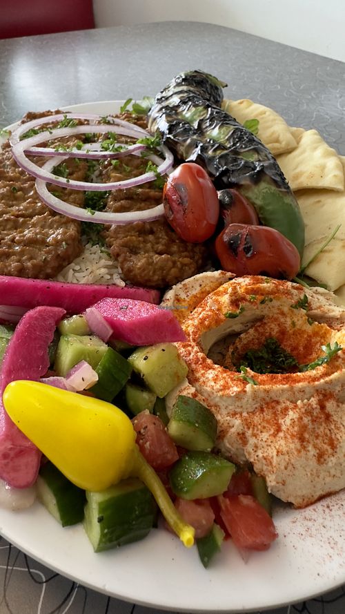   at BeeWali's Vegan AF in Los Angeles