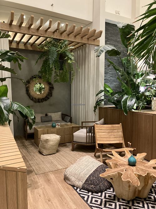 Seating options  at Evergreen Organics - Gate Mall in Doha