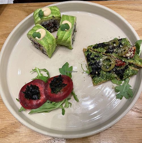 Tasting thing for 120 ryal  at Evergreen Organics - Gate Mall in Doha