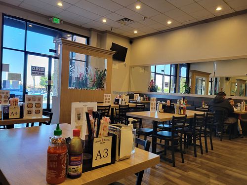 Inside at Happy Buddha Kitchen in Temple City