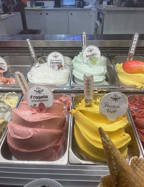   at Mammamia Gelato Italiano - Washington Drive in Miami Beach