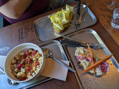 Lunch at MITTWOCH in Rotterdam