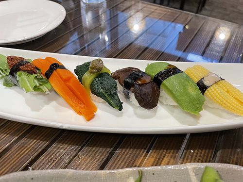 All veges!  at Furusato in Bishkek