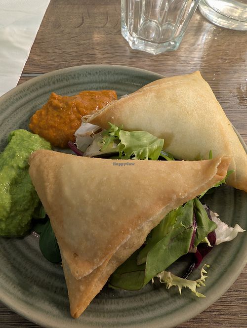 Samosa at Le Petit Veg in Paris