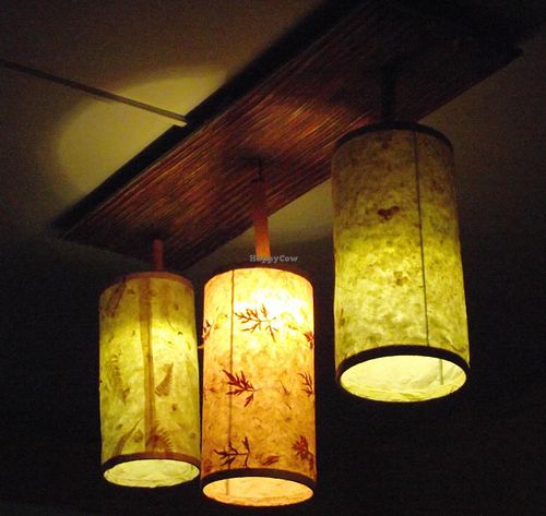 Inside the restaurant - detail at Dream House in Sofia