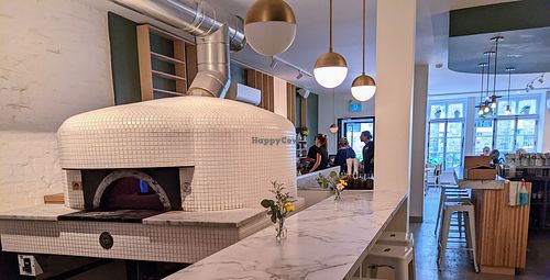 Eviable pizza oven at Nina Pizza - St-Jean-Baptiste in Quebec