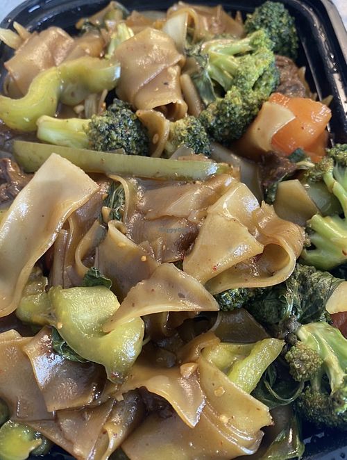 Drunken Noodles   at Coconut Thai in Edina