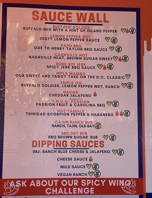   at B.A.D Wingz in Minneapolis