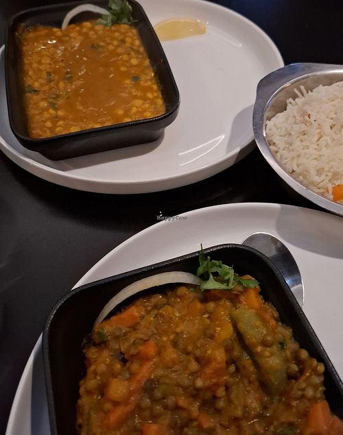 Daal and vegetable curry at Jai-Ho in Lille