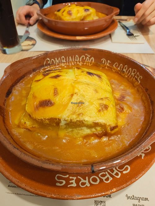 Francesinha  at Combinação de Sabores in Vila Nova De Famalicao
