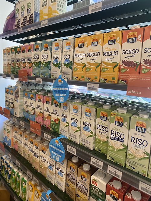 Latti/ milks   at Il Germoglio in Bari