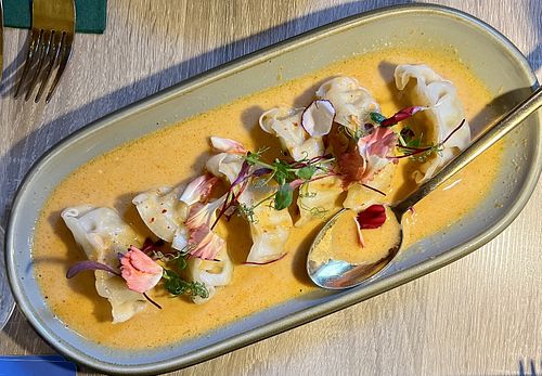 Dumplings   at KhaoSan Thai Street Food in East Providence