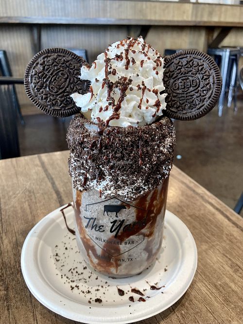 The Yard Milkshake Bar Texas Ice Cream HappyCow