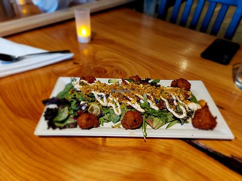 Falafel salad at Elements in Whistler
