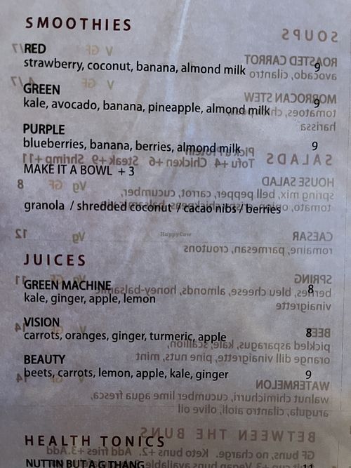 Online menu is outdated. This is the current menu as of July 2022. V = vegan  at The Wild Hare in Stillwater