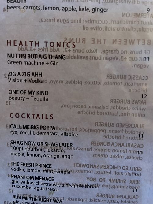 Online menu is outdated. This is the current menu as of July 2022. V = vegan  at The Wild Hare in Stillwater