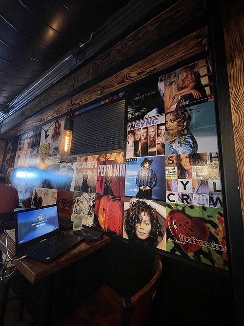 Because y’all have to see this cool 90s aesthetic!   at The Wild Hare in Stillwater