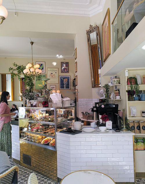 Counter where you make your order at Oslo Raw Frogner in Oslo