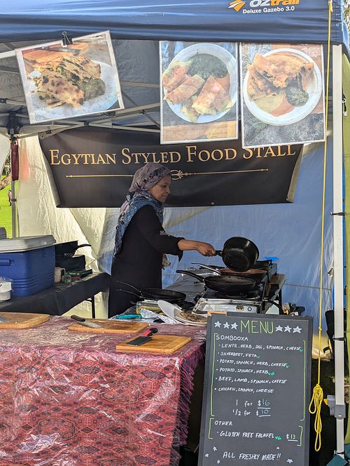 Lots of home style foods at Freo Farmers Market in Beaconsfield