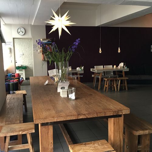 inside at Jivamukti Canteen in Berlin