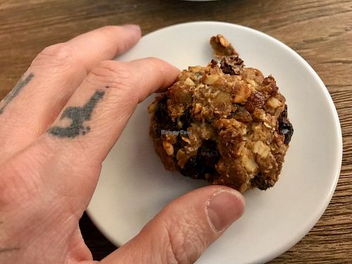 dessert at Jivamukti Canteen in Berlin