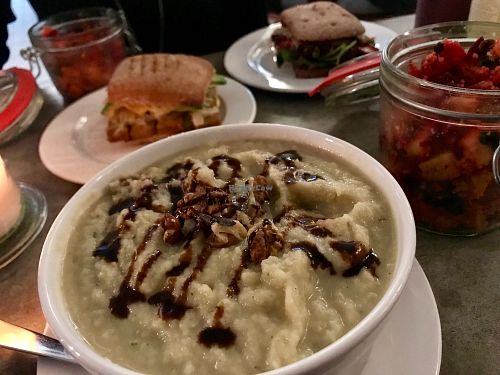 dinner ;) at Jivamukti Canteen in Berlin