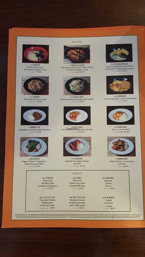 Big eats veggie/vegan menu at Nudo Noodle House in Newcastle Upon Tyne