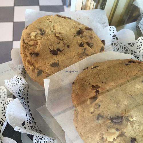 chocolate cookie at Cinnamon Works in Seattle