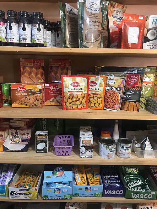 The store at Govinda - Furye in Irkutsk