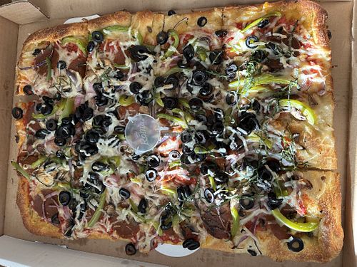 Vegan combo   at Pizzasaurus Rex in Sacramento