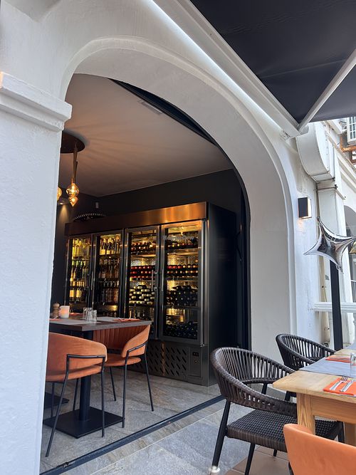   at La Traviata in Puerto De La Duquesa