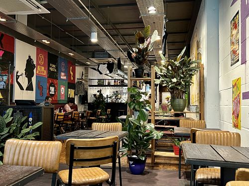 inside  at Punk Pasta in London