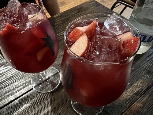 sangria 🍹  at Punk Pasta in London