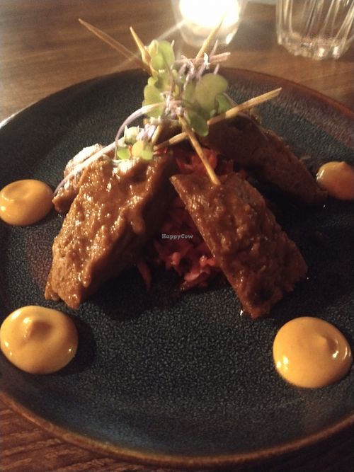 Cow Kanu Skewers at Kanu Poké in Shrewsbury