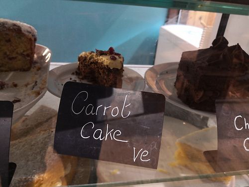 Carrot cake at The Ropewalk in Barton-upon-humber
