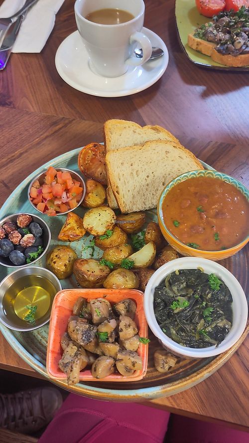 Vegan breakfast at West - Cafe Wine Bar in Bantry