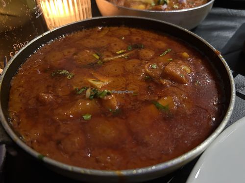 Vegetable madras  at The Raj in York