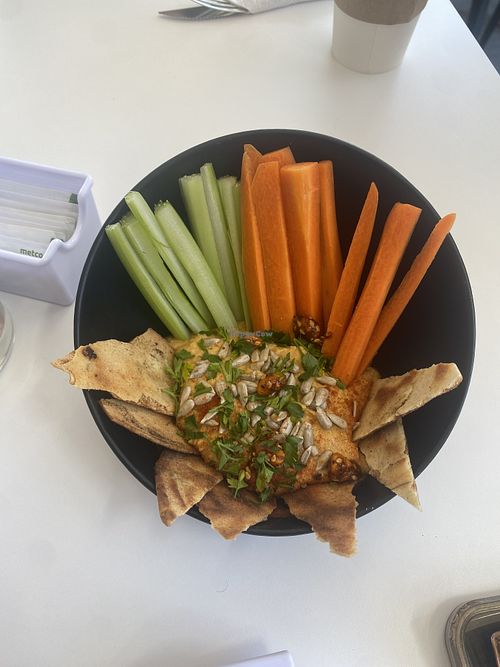 Hummus  at Sweet and Fit in Puerto Vallarta