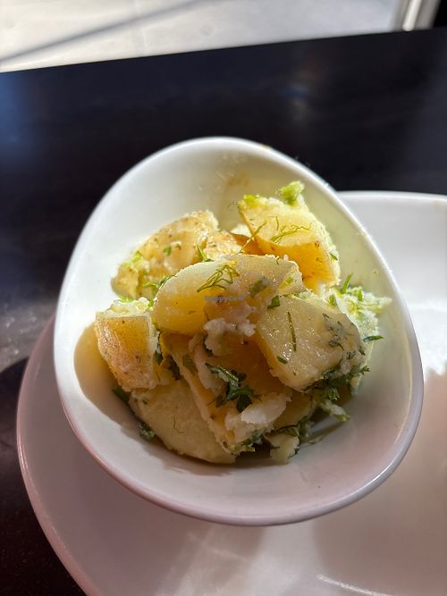 Potato saladd  at Native Foods - The Loop in Chicago