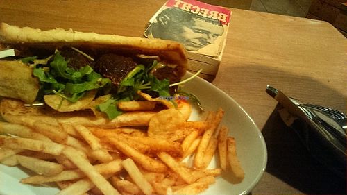 Meatball bomber ❤ at Native Foods - The Loop in Chicago