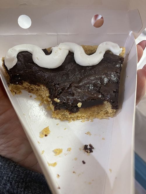 Brookie is delicious !  at Defiant Cookie Dough in Chesterfield