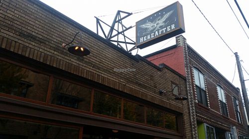 outside at Sweet Hereafter in Portland