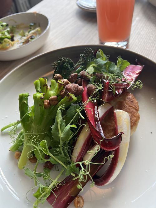 Vegan Lunch  at Café du Bonheur in Zurich